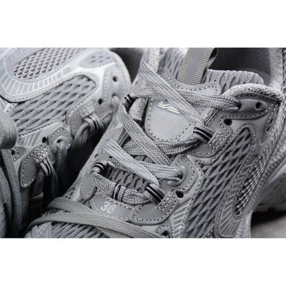 BALENCIAGA 3 - L - Reflective Sneakers - Grey Unisex Streetwear Limited Edition - The Balenciaga 3XL x Reflective Grey sneakers are a captivating addition to any cutting-edge wardrobe,