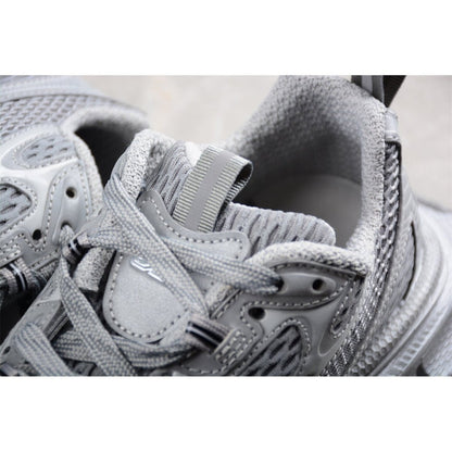BALENCIAGA 3 - L - Reflective Sneakers - Grey Unisex Streetwear Limited Edition - The Balenciaga 3XL x Reflective Grey sneakers are a captivating addition to any cutting-edge wardrobe,