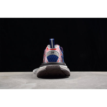 BALENCIAGA 3 - L - Royal Sneakers - Grey Unisex Streetwear Limited Edition - The BALENCIAGA 3XL x Royal Grey sneakers present a sophisticated fusion of sporty design and