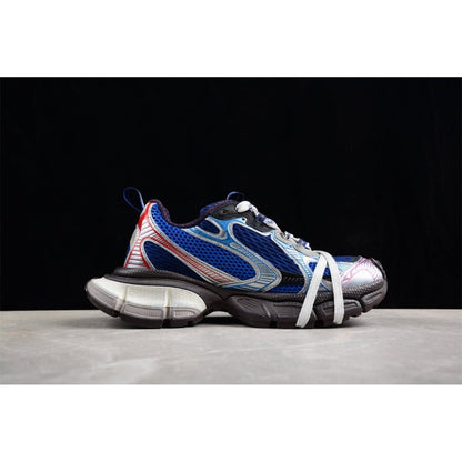 BALENCIAGA 3 - L - Royal Sneakers - Grey Unisex Streetwear Limited Edition - The BALENCIAGA 3XL x Royal Grey sneakers present a sophisticated fusion of sporty design and