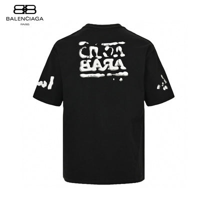 Balenciaga Acid Arab T-shirt - Black Unisex Streetwear Limited Edition - This Balenciaga t-shirt features a bold 'Acid Arab' graphic in white on the front, along