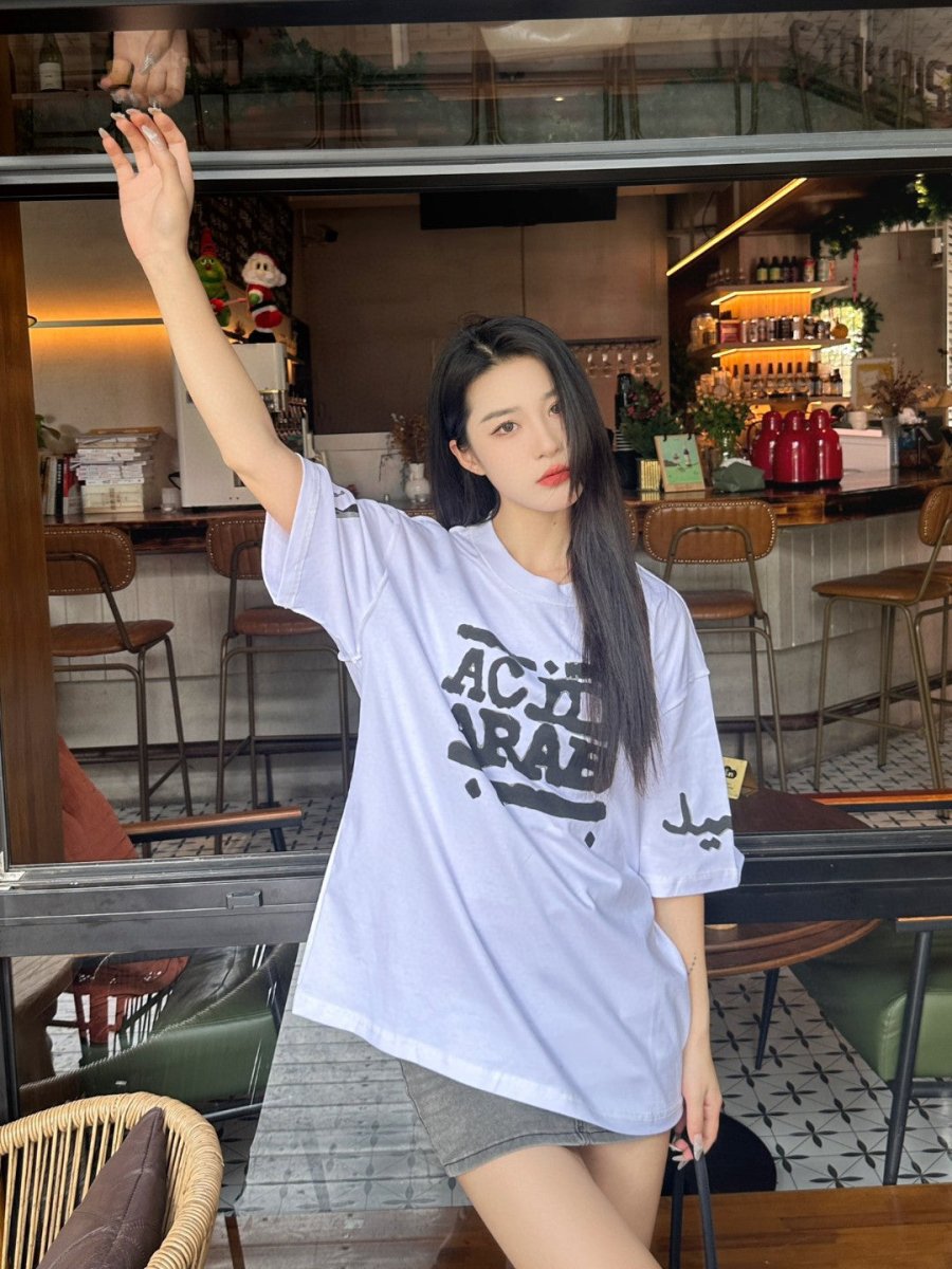 T-shirt Balenciaga Acid Arab (blanc)