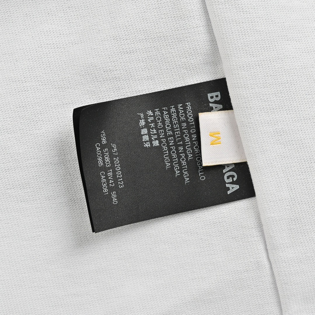 T-shirt Balenciaga Acid Arab (blanc)