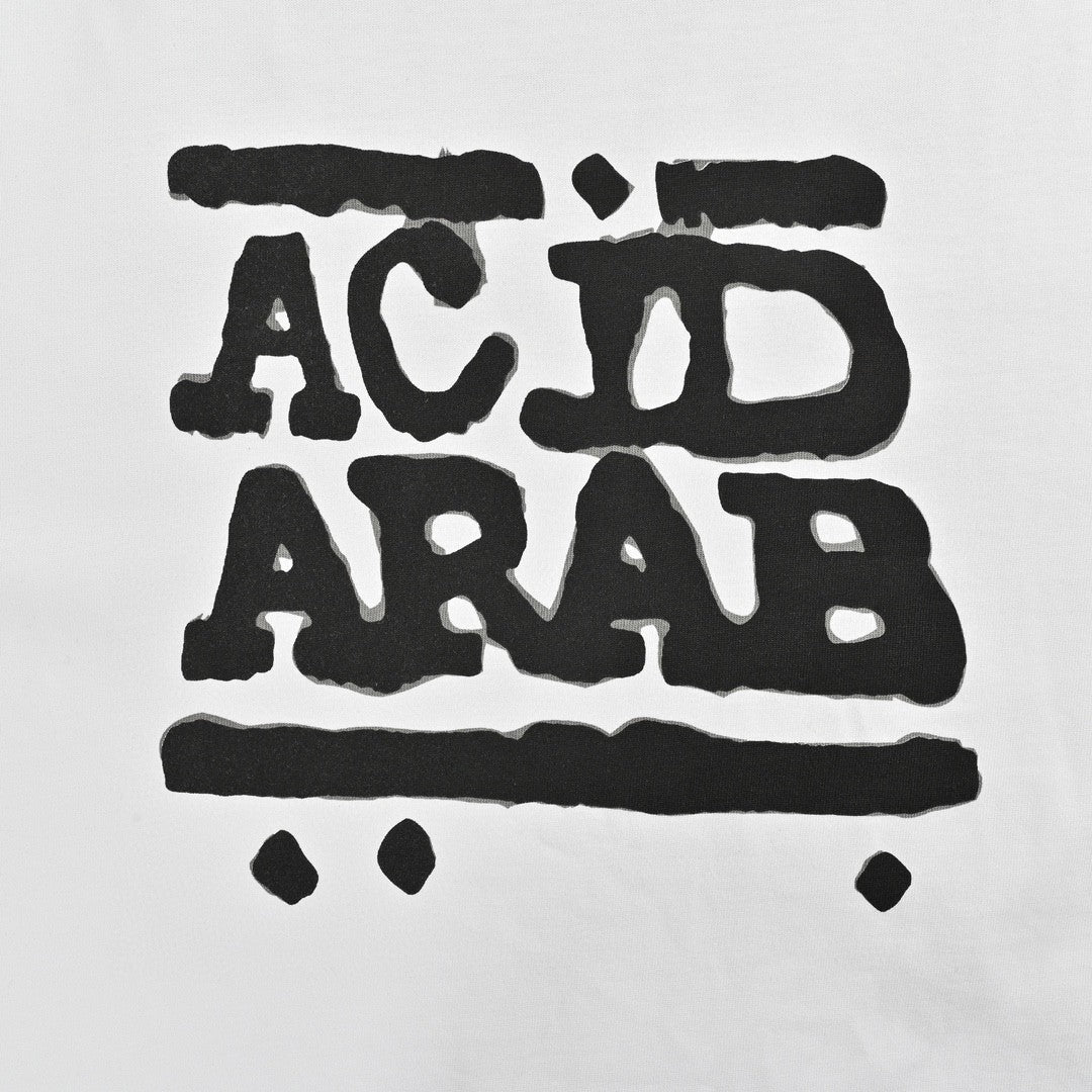 Camiseta blanca Balenciaga Acid Arab