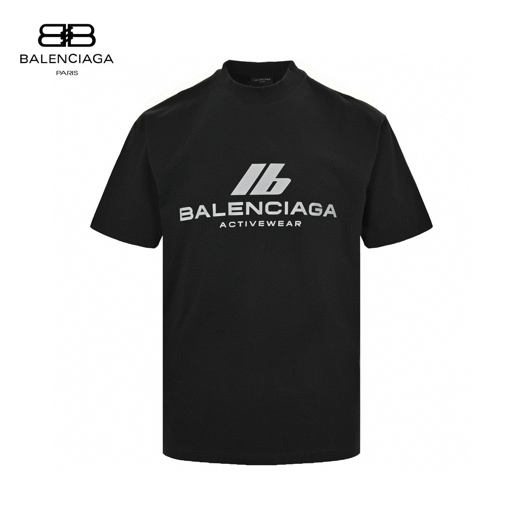 Balenciaga Activewear T-shirt (black) Unisex Streetwear Limited Edition - The Balenciaga Activewear T-Shirt in black is a perfect combination of style and practicality. Made