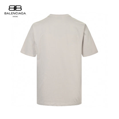 Balenciaga Activewear T-shirt (light Beige) Unisex Streetwear Limited Edition - The Balenciaga Activewear T-Shirt in light beige is a perfect blend of style and functionality.