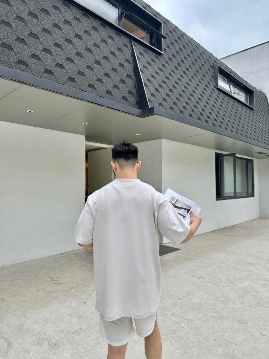 Camiseta Balenciaga Activewear (Beige claro)