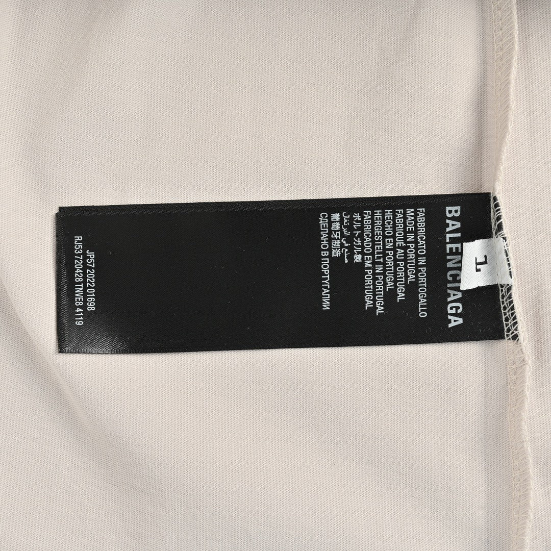 Camiseta Balenciaga Activewear (Beige claro)