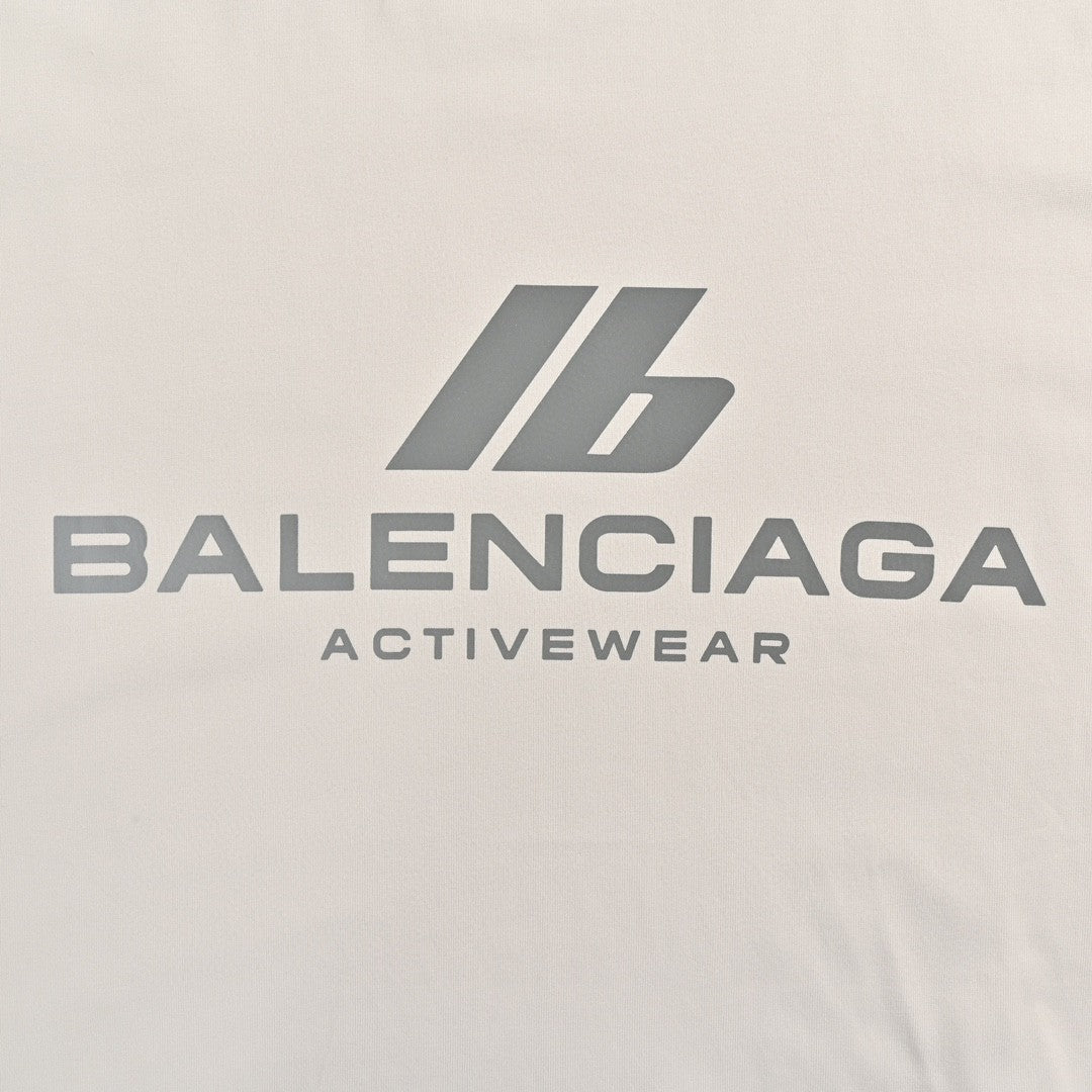 Camiseta Balenciaga Activewear (Beige claro)
