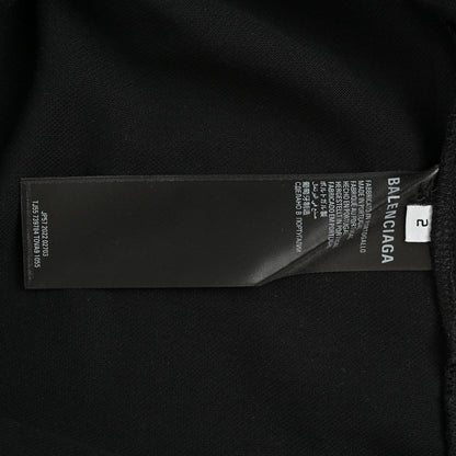 Balenciaga Bb Logo Polo Shirt - Black Unisex Streetwear Limited Edition - This Balenciaga polo shirt features a classic design with the 'BB' logo and 'Balenciaga' branding