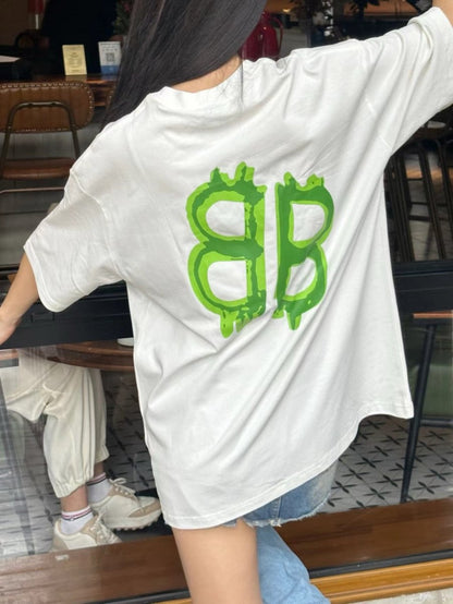 T-shirt avec logo BB de Balenciaga