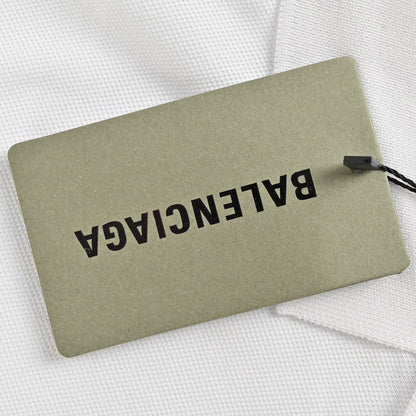 Balenciaga BB Logo White Polo Shirt - insole - replica sneakers