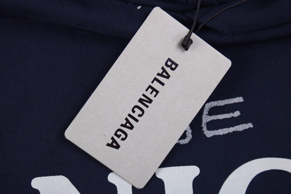 Sudadera con capucha 'Be Nice' de Balenciaga