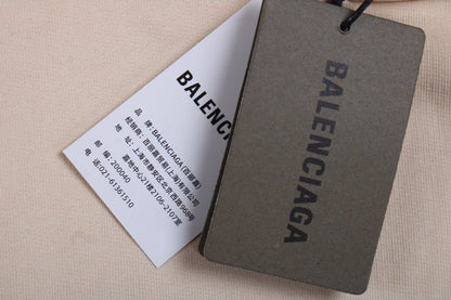 Sudadera Balenciaga Beige Multilogo
