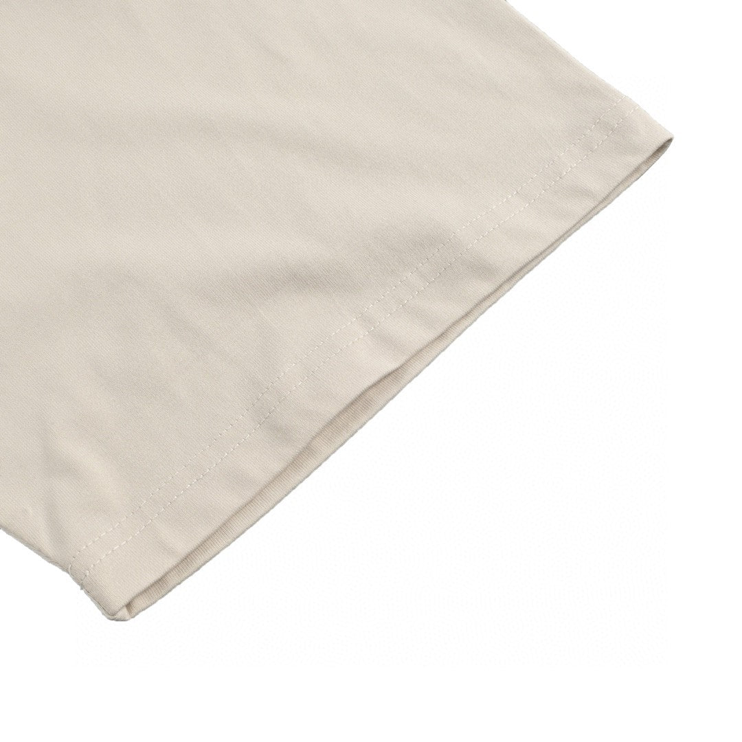 Camiseta Balenciaga beige con estampado EREWHON