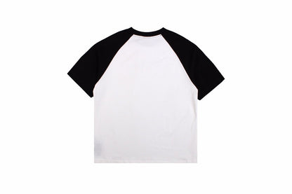 BALENCIAGA Logo Print T-shirt White - Black Unisex Streetwear Limited Edition - The BALENCIAGA LOGO PRINT T-SHIRT BLACK WHITE - REPLICA blends luxury minimalism with bold branding