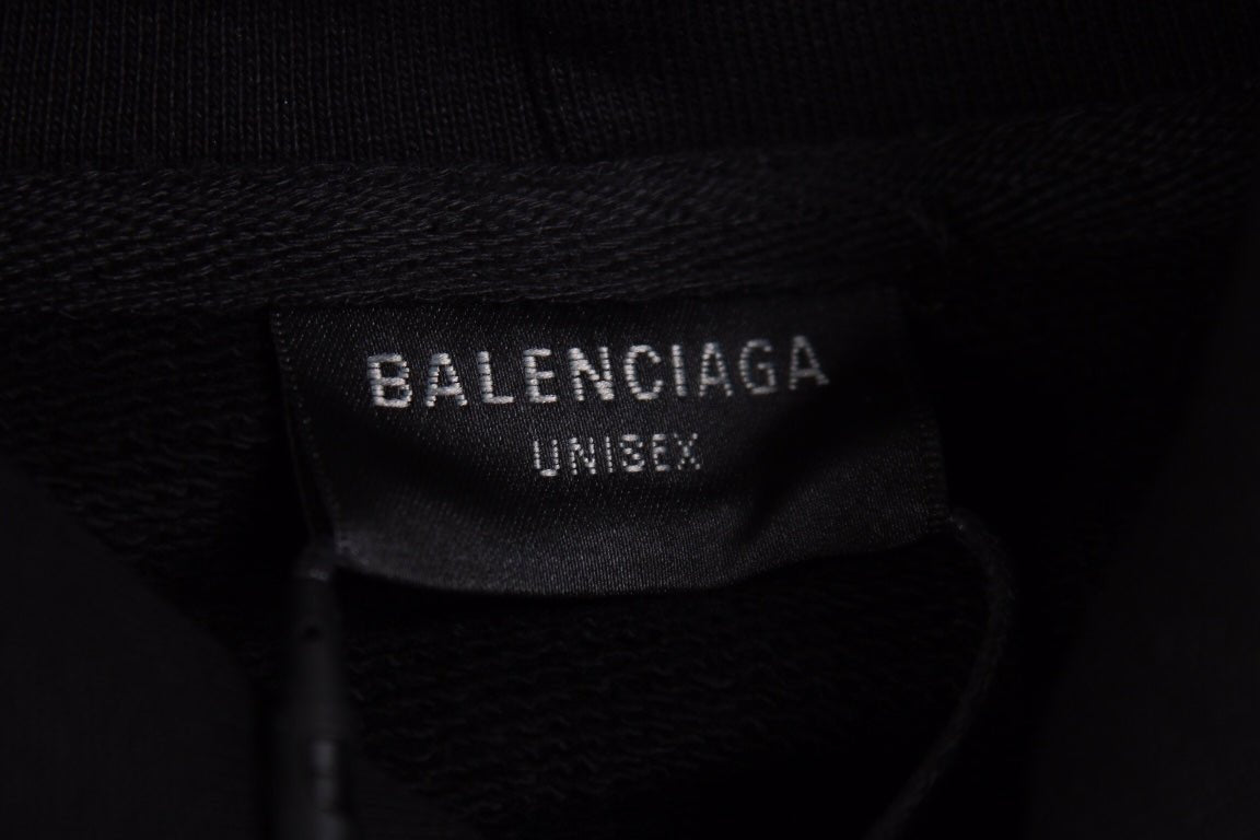 Sudadera Balenciaga negra "Be Yourself"