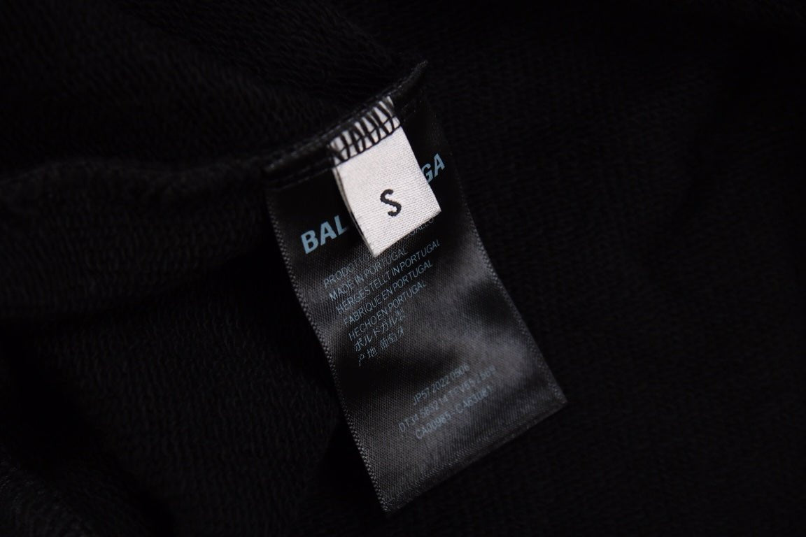Sudadera con capucha Balenciaga Black Crest