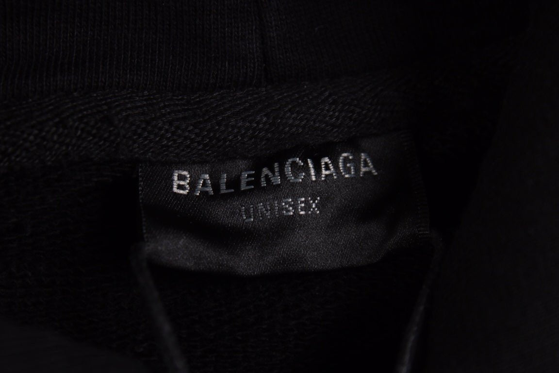 Sudadera con capucha Balenciaga Black Crest