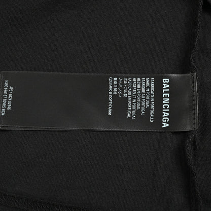 Camiseta gráfica negra de Balenciaga