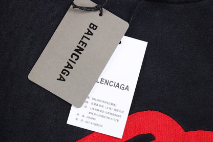 Sudadera negra Balenciaga