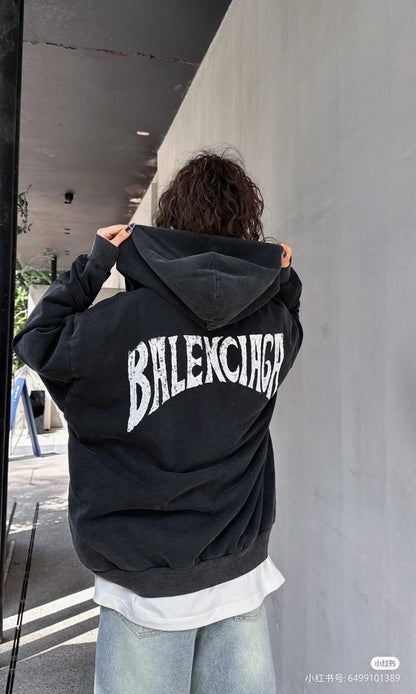 Sudadera negra Balenciaga
