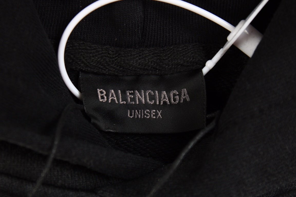 Sudadera negra Balenciaga