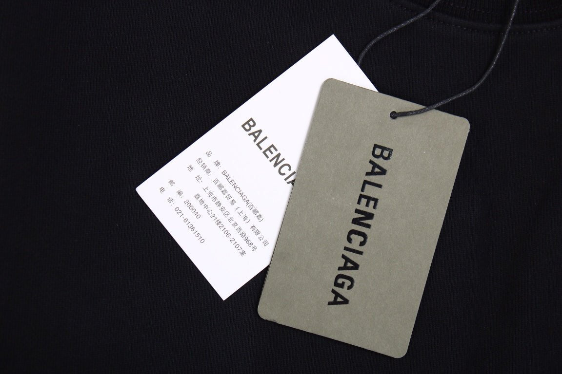 Sudadera negra Balenciaga