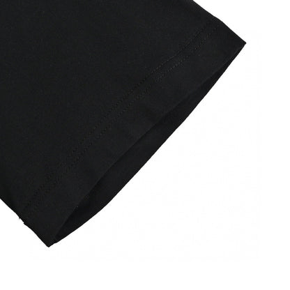 T-shirt noir Balenciaga avec motif graphique audacieux