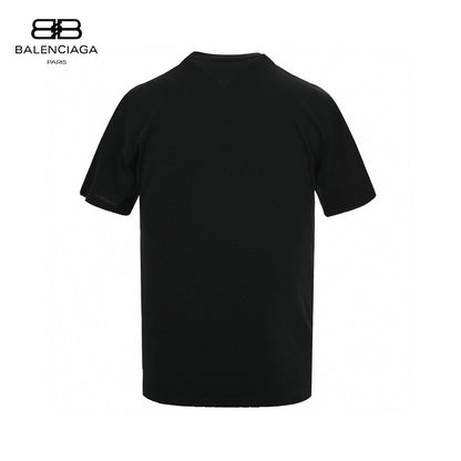 Balenciaga T-shirt With Graphic Design - Black Unisex Streetwear Limited Edition - <span>Edgy and artistic. Features bold graphic design with text. Made from high-quality fabric. Perfect for
