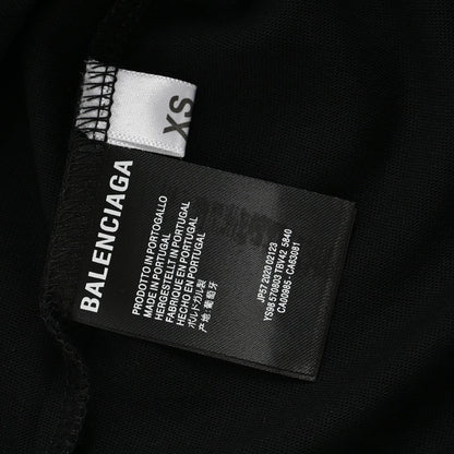 Balenciaga T-shirt With Graphic Design - Black Unisex Streetwear Limited Edition - <span>Edgy and artistic. Features bold graphic design with text. Made from high-quality fabric. Perfect for
