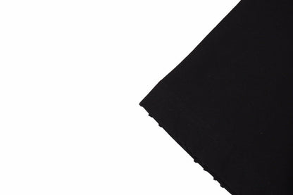 Camiseta Balenciaga diseño metálico negra