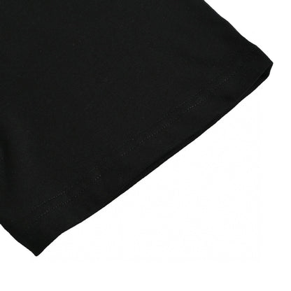 Camiseta negra Balenciaga con estampado de montaña