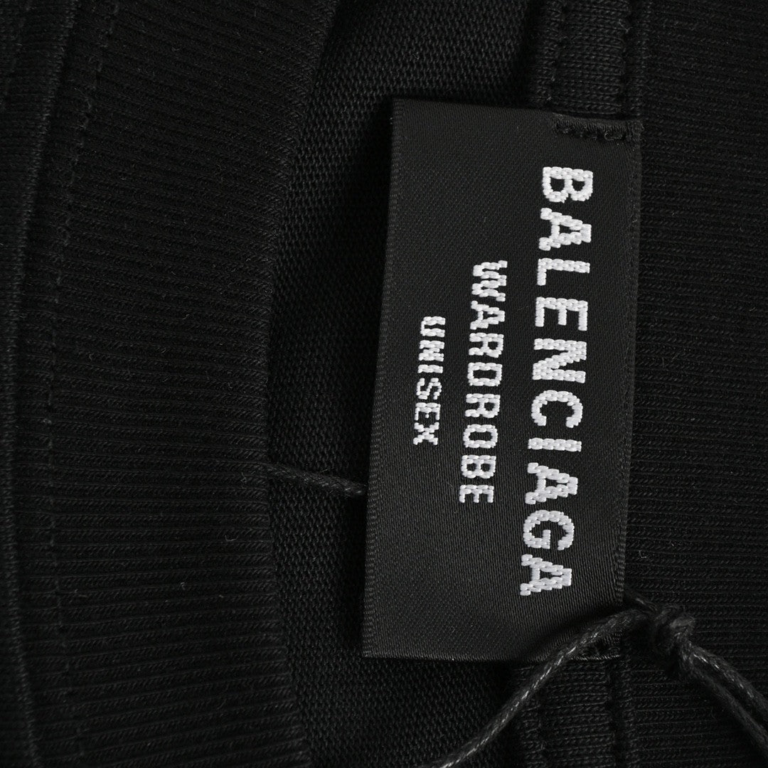 Balenciaga T-shirt With Mountain Graphic - Black Unisex Streetwear Limited Edition - <span>Simple and stylish. Features a colorful mountain graphic on the chest. Made from high-quality fabric.