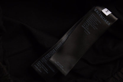 Chaqueta Balenciaga negra con cremallera