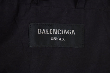 Chaqueta Balenciaga negra con cremallera