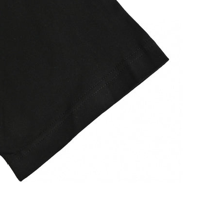 Camiseta Balenciaga con logo azul (negra)