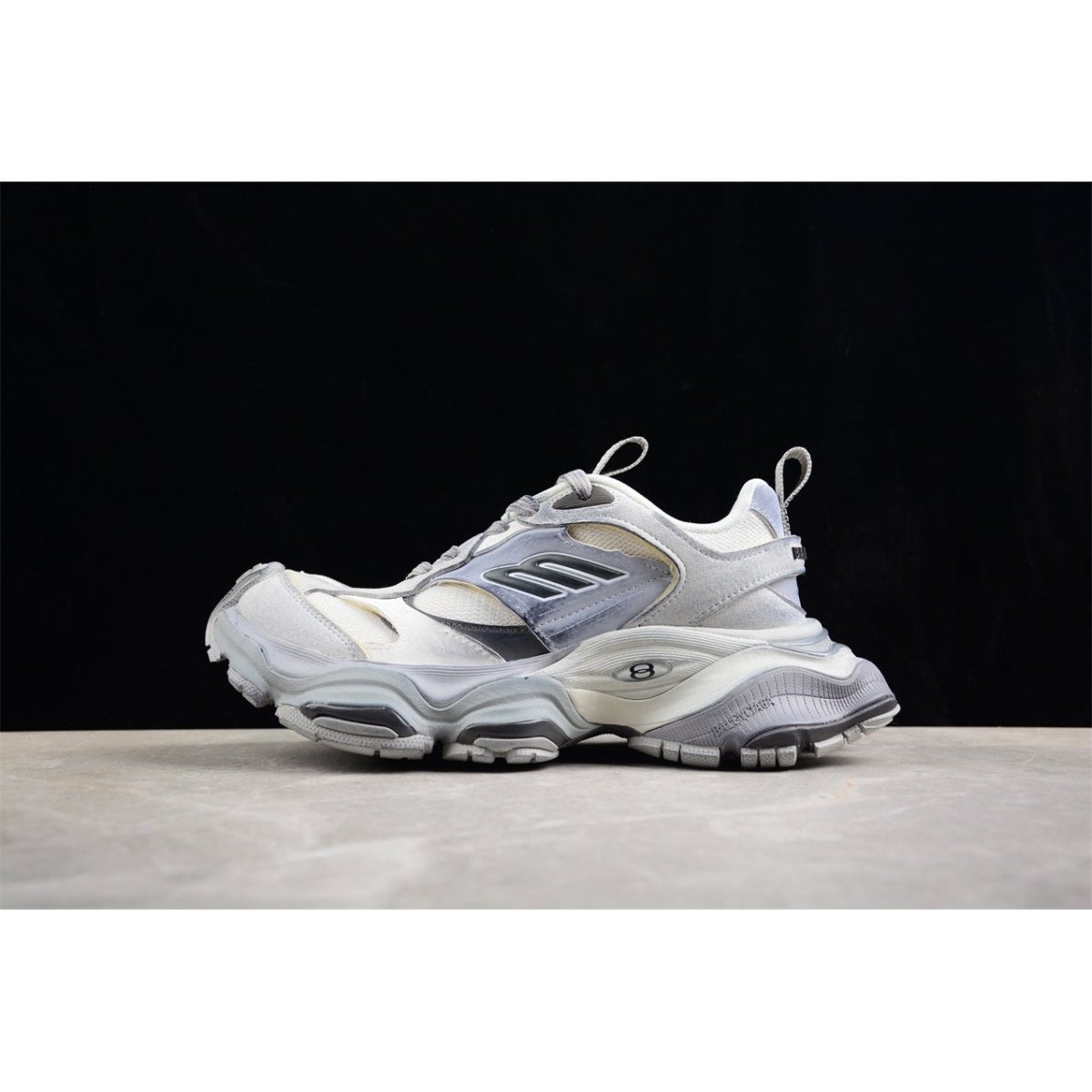 BALENCIAGA Cargo - All Sneakers - Grey Unisex Streetwear Limited Edition - Introducing the BALENCIAGA Cargo in All Grey, a perfect blend of utility and contemporary style.