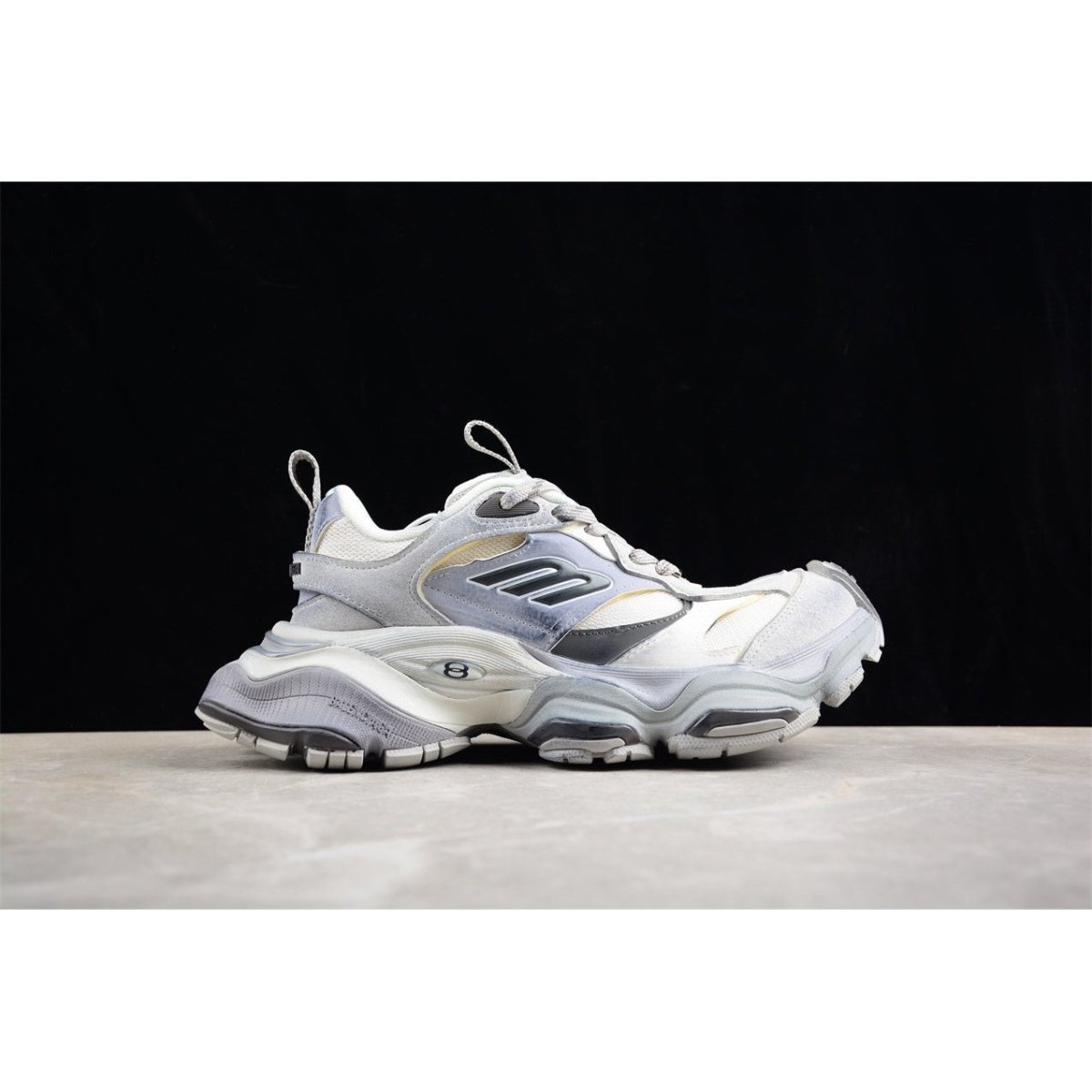 BALENCIAGA Cargo - All Sneakers - Grey Unisex Streetwear Limited Edition - Introducing the BALENCIAGA Cargo in All Grey, a perfect blend of utility and contemporary style.