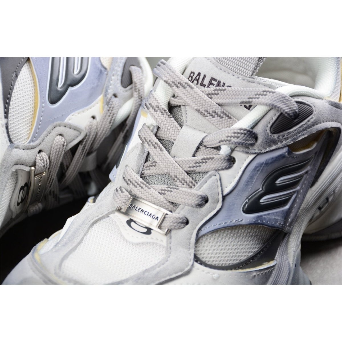 BALENCIAGA Cargo - All Sneakers - Grey Unisex Streetwear Limited Edition - Introducing the BALENCIAGA Cargo in All Grey, a perfect blend of utility and contemporary style.