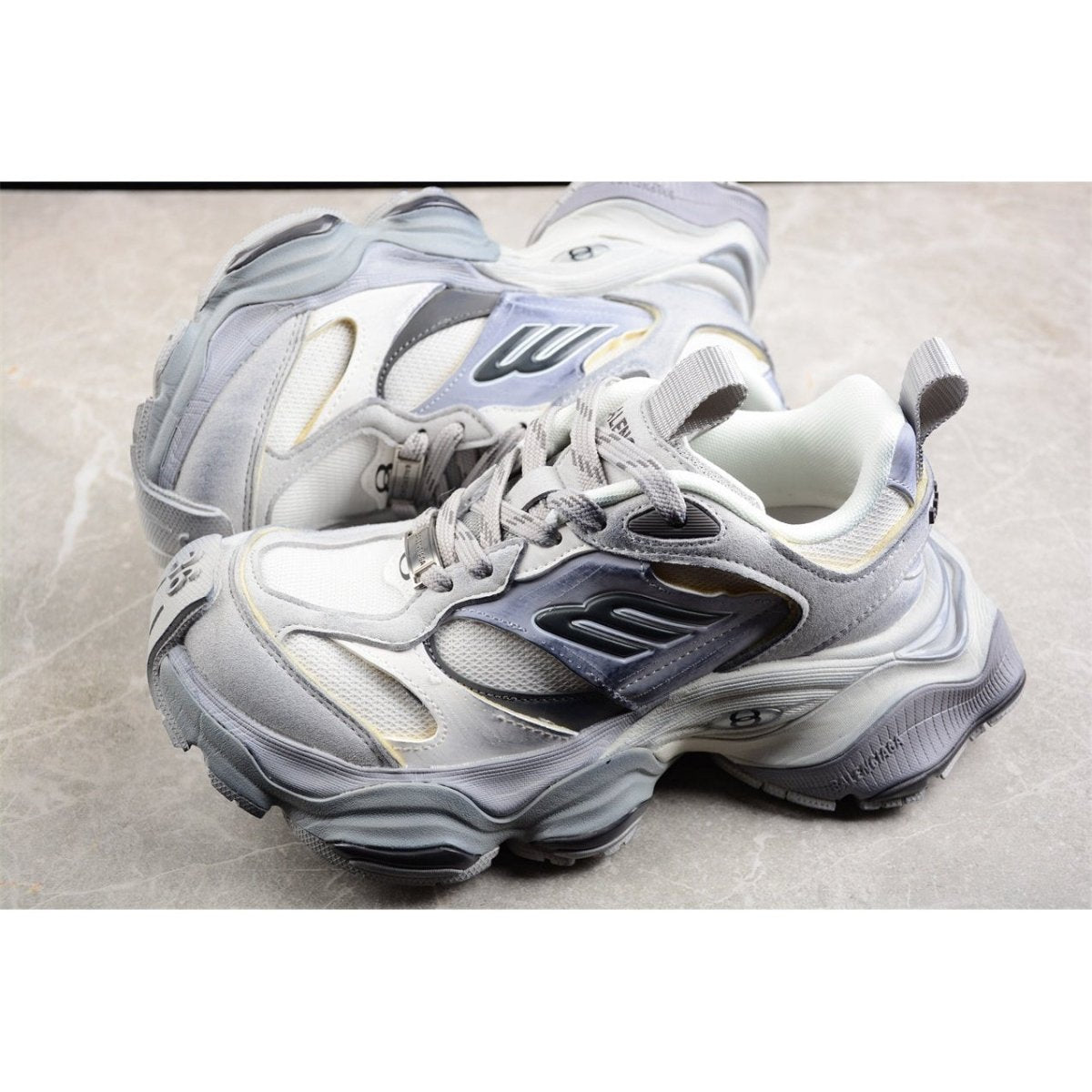 BALENCIAGA Cargo - All Sneakers - Grey Unisex Streetwear Limited Edition - Introducing the BALENCIAGA Cargo in All Grey, a perfect blend of utility and contemporary style.