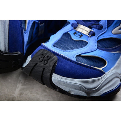 BALENCIAGA Cargo - Dk.blue Sneakers Unisex Streetwear Limited Edition - Introducing the BALENCIAGA Cargo x Dark Blue, a perfect blend of utilitarian design and high