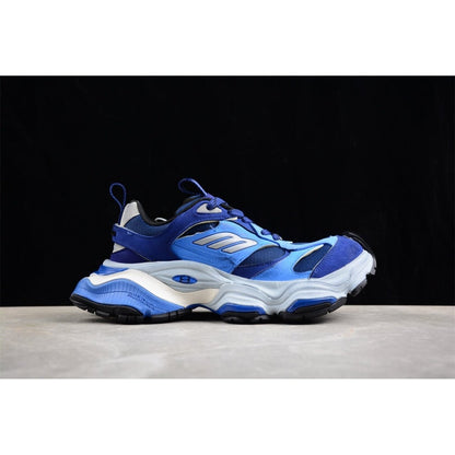 BALENCIAGA Cargo - Dk.blue Sneakers Unisex Streetwear Limited Edition - Introducing the BALENCIAGA Cargo x Dark Blue, a perfect blend of utilitarian design and high