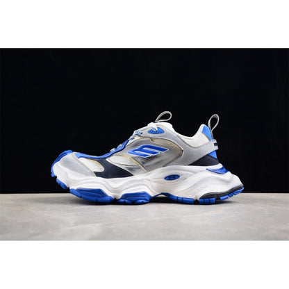 BALENCIAGA Cargo - Grey Blue Sneakers - White Unisex Streetwear Limited Edition - The BALENCIAGA Cargo x White Grey Blue sneakers are a striking addition to the Cargo
