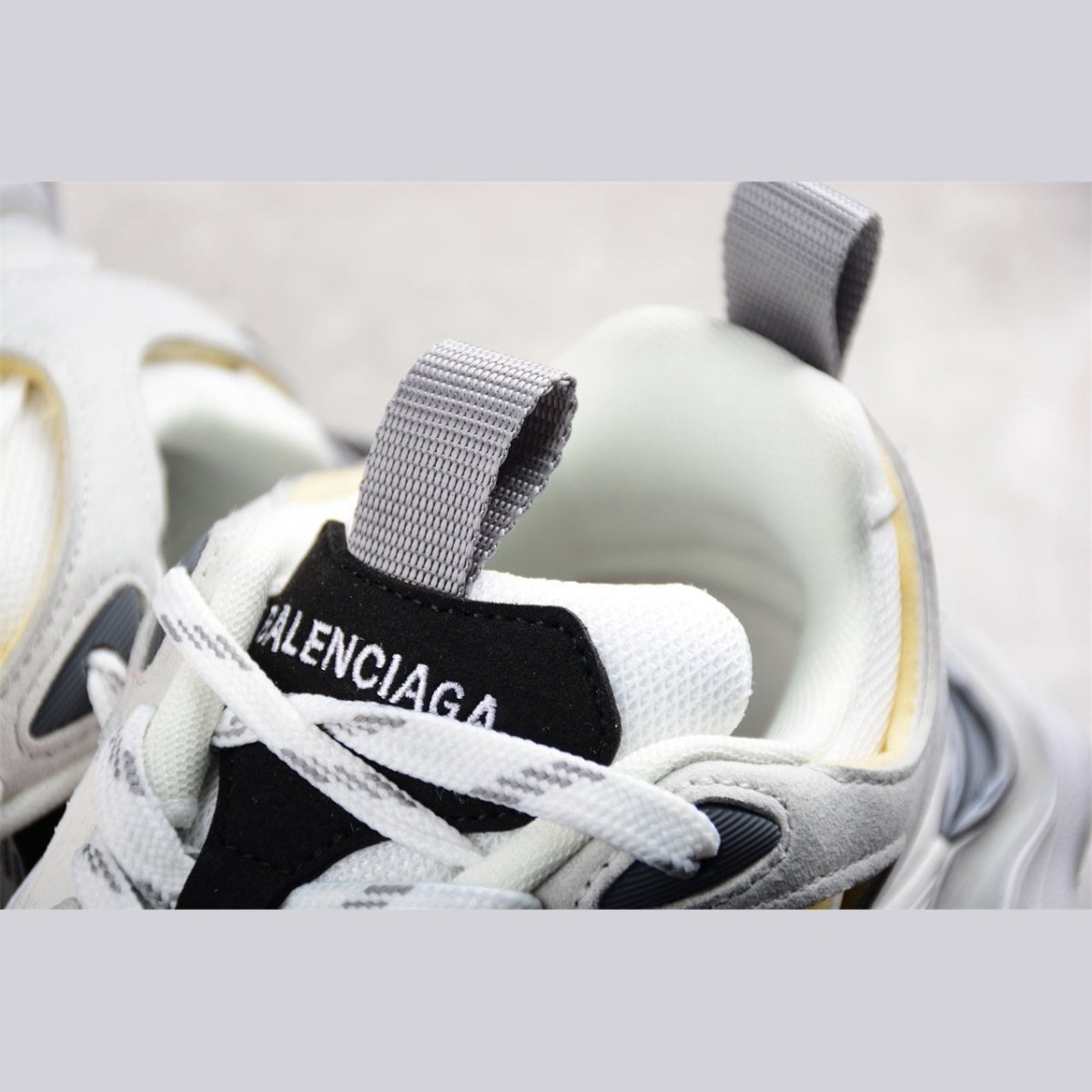 BALENCIAGA Cargo - Grey Red Sneakers - White Unisex Streetwear Limited Edition - The Balenciaga Cargo x White Grey Red sneakers offer a dynamic blend of utilitarian design