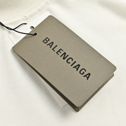 Camiseta blanca con gráfico CD de Balenciaga