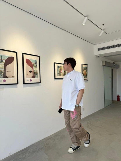 Polo con el logo clásico de Balenciaga