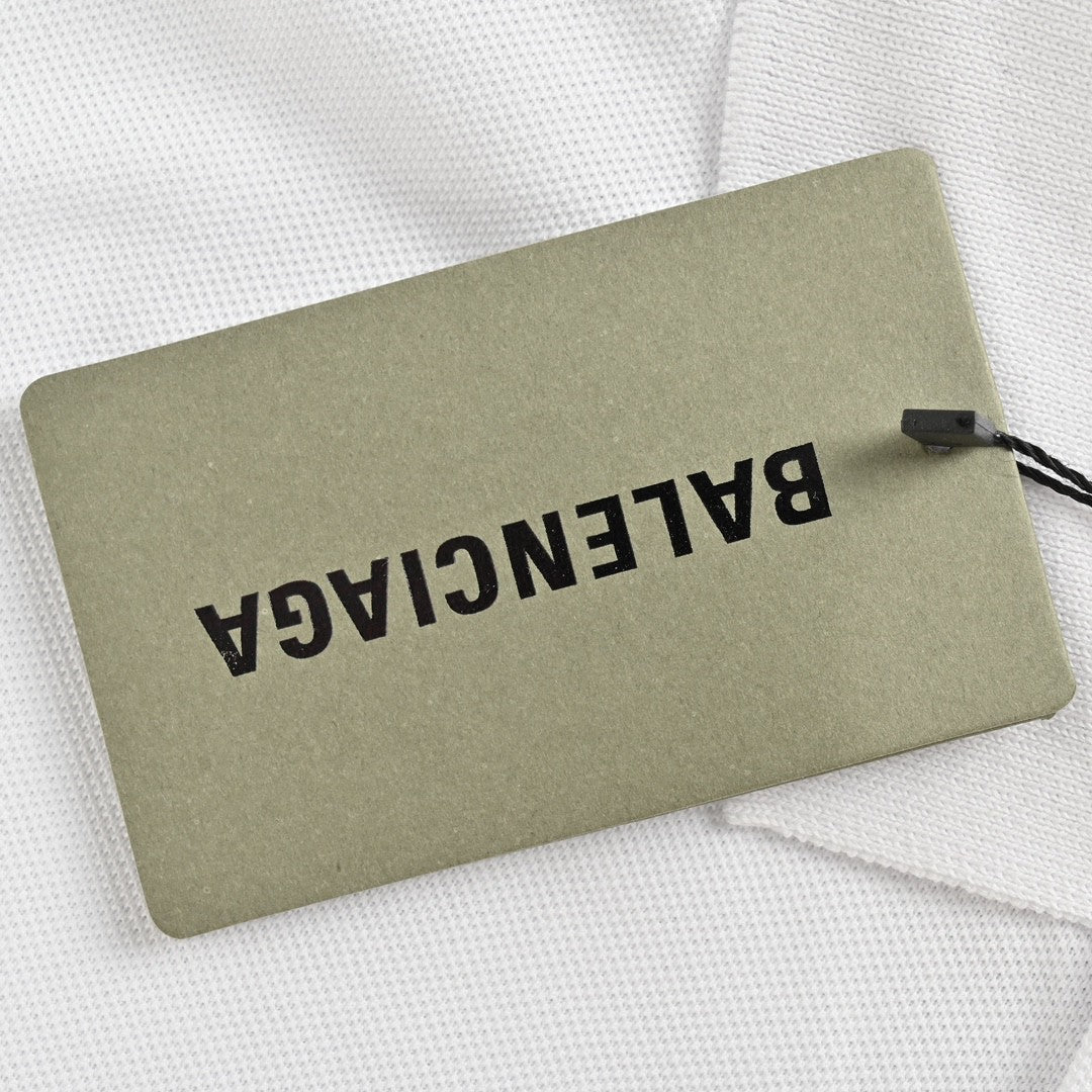 Polo con el logo clásico de Balenciaga