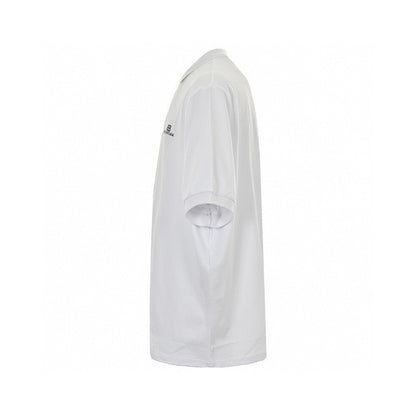 Balenciaga Classic Logo Polo Shirt - Black Unisex Streetwear Limited Edition - This Balenciaga polo shirt in white features a simple and classic design. The shirt is