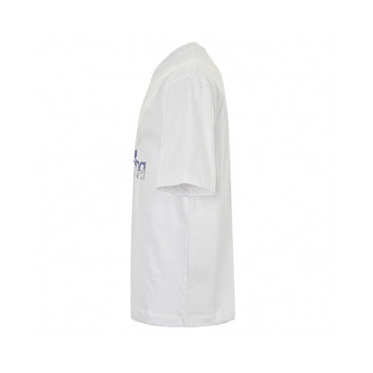 Balenciaga Crystal Logo T-shirt In - White Unisex Streetwear Limited Edition - The Balenciaga Crystal Logo T-Shirt in white is a luxurious and eye-catching piece that exemplifies